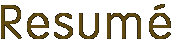 Resume